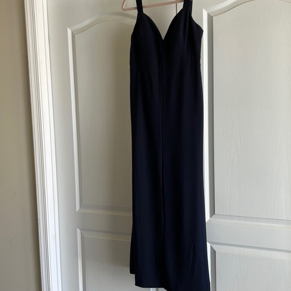 Vera Wang Navy Dress‎ Size 10 - Picture 1 of 10
